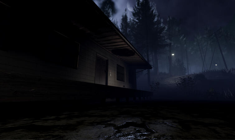 Cabin 3D Art